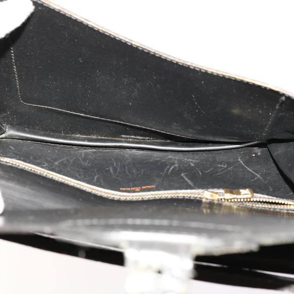LOUIS VUITTON Epi Biface Clutch Bag Black M52322 LV Auth am5968 - Picture 11 of 16